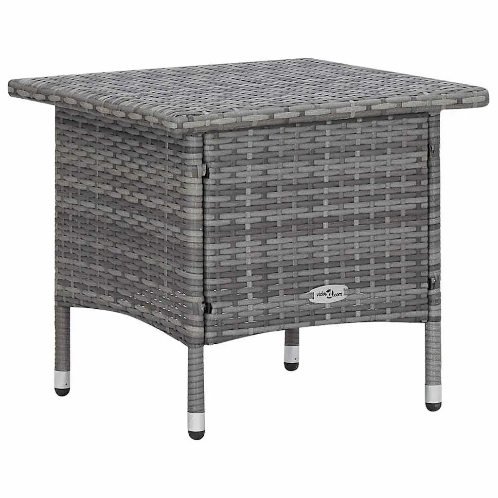 Garden Lounge Set 2 Piece Outdoor Furniture with Cushions Armchair Tea Table