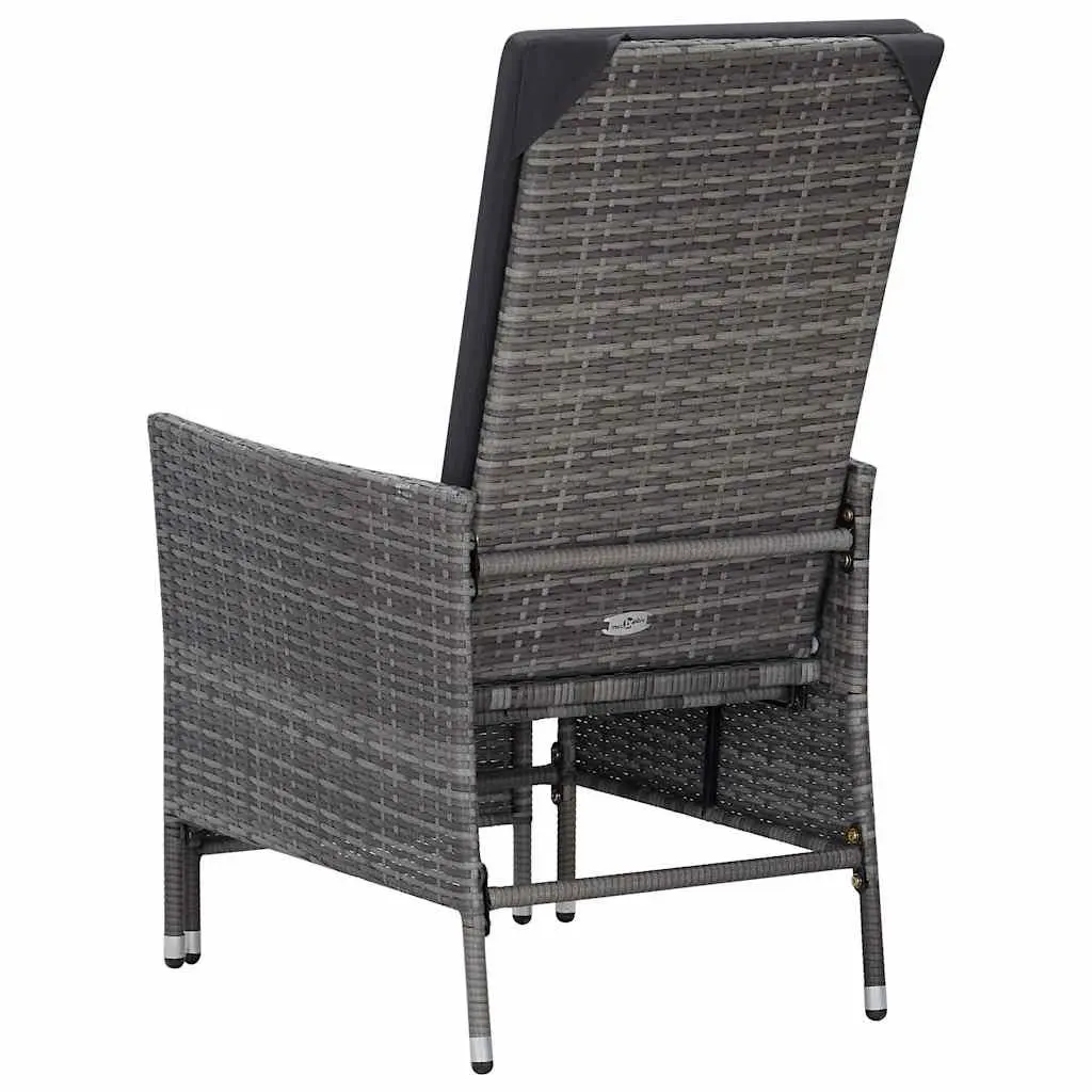 Garden Lounge Set 2 Piece Outdoor Furniture with Cushions Armchair Tea Table