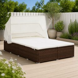 Elevate Your Outdoor Space with a Comfortable 2-Person Lounger