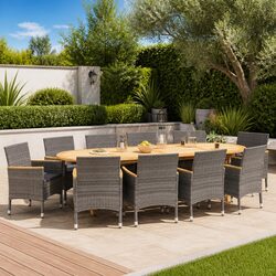 Elevate Your Outdoor Space with 11 Piece Dining Set