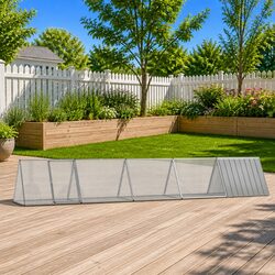 Stylish Grey Rabbit Hutch for Your Small Pets