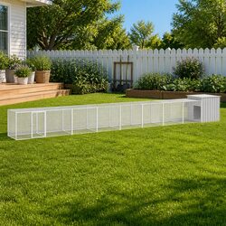Functional Chicken Cage 900x91x100cm for Your Outdoor Space