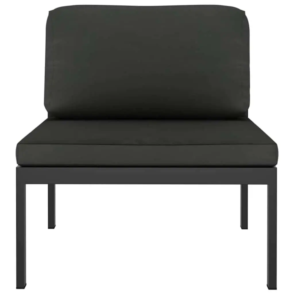 5 Piece Modular Outdoor Patio Lounge Set with Cushions