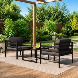 Elevate Your Outdoor Space with 3 Piece Garden Lounge Set