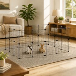 Elevate Your Space with This Modular Pet Cage 35x35cm