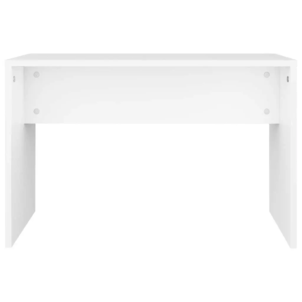 Dressing Table Set White Vanity with Mirror and Stool Storage for Makeup and Cosmetics