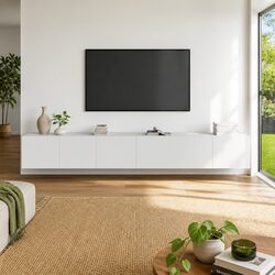 Revamp Your Living Space with a 3 Piece White TV Cabinet