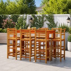 Enhance Your Outdoor Experience with This 9 Piece Bar Set