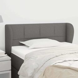 Grey Fabric Headboard
