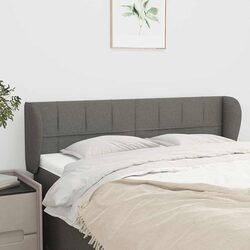 Grey Fabric Headboard