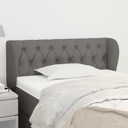 Grey Headboard with Ears