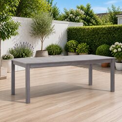 Transform Your Outdoor Space with This Grey Wash Table