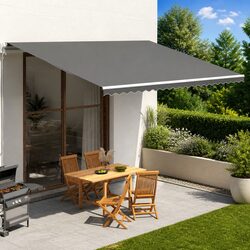Enhance Your Outdoor Space with Anthracite Awning Fabric