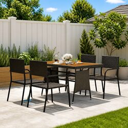 Enhance Your Outdoor Space with a 5 Piece Dining Set