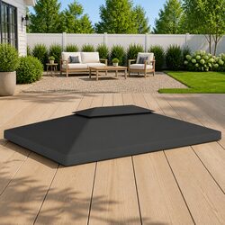 Stylish 2-Tier Gazebo Top Cover for Outdoor Spaces