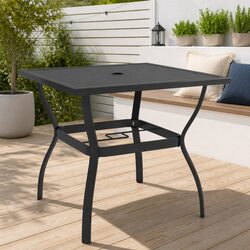 Enhance Your Outdoor Living with this Anthracite Garden Table