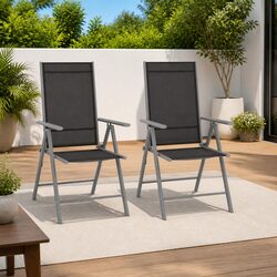 Enhance Your Outdoor Space with 2 Folding Garden Chairs