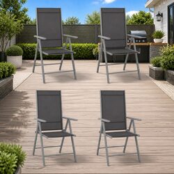 Enhance Your Outdoor Space with 4 Folding Garden Chairs