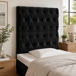 Enhance Your Bedroom with This LED Headboard 80cm Velvet