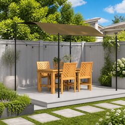 Enhance Your Outdoor Space with a Taupe Canopy Awning
