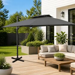 Enhance Your Outdoor Space with a 300x300 cm Cantilever Parasol