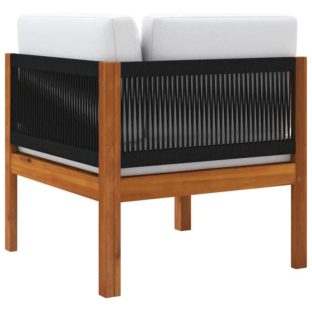Outdoor Sectional Corner Sofas 2 pcs with Cushions Garden Patio Seating Unit