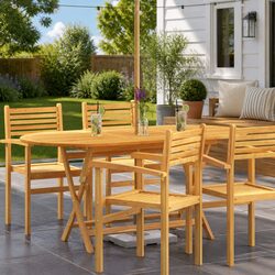 Elevate Your Outdoor Experience with a Solid Wood Dining Table