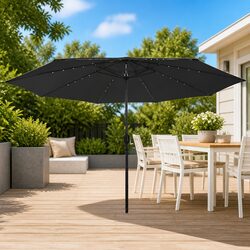 Enhance Your Patio with a 400cm LED Garden Parasol