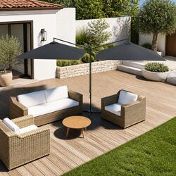 Enhance Your Outdoor Space with a Double Garden Parasol