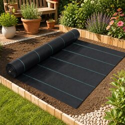 Weed Control Fabric 1x100m for a Beautiful Garden