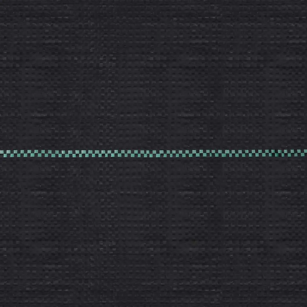 Weed Control Mat 1x200 m Black Ground Cover Landscape Fabric Roll