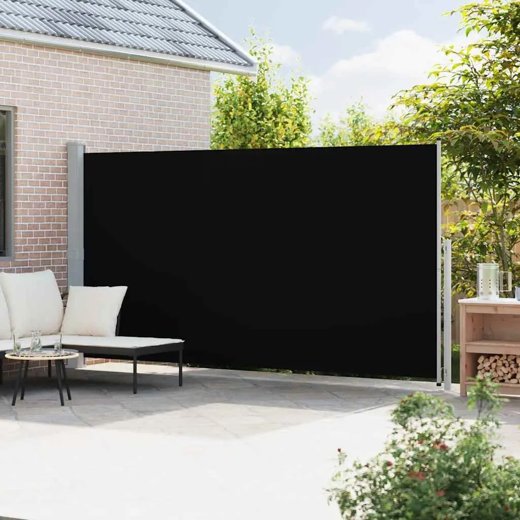 Retractable Side Awning 200x500cm UV Resistant Water Resistant Tear Resistant Privacy Screen