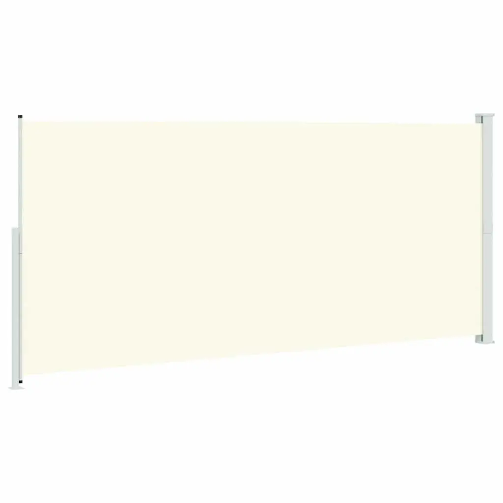 Retractable Side Awning 220x500cm Outdoor Privacy Screen UV Resistant Water Resistant Tear Resistant Polyester