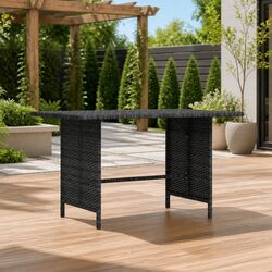 Elevate Your Garden with this Grey Outdoor Dining Table