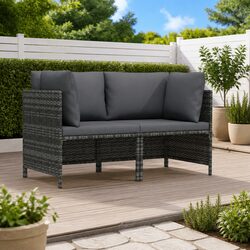 Enhance Your Outdoor Area with a Cozy 2-Seater Sofa