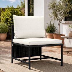 Elevate Your Outdoor Space with a Stylish Black Sofa