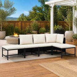 Enhance Your Outdoor Space with 5-Piece Sofa Set