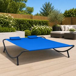 Enhance Your Outdoor Space with a Blue Lounge Bed