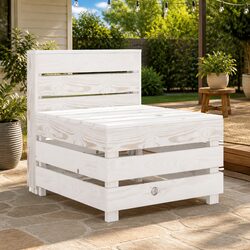 Elevate Your Outdoor Space with a Rustic Pallet Sofa
