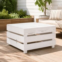 Elevate Your Outdoor Experience with a White Pallet Table