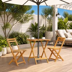 Enhance Your Outdoor Space with a Folding Acacia Wood Table
