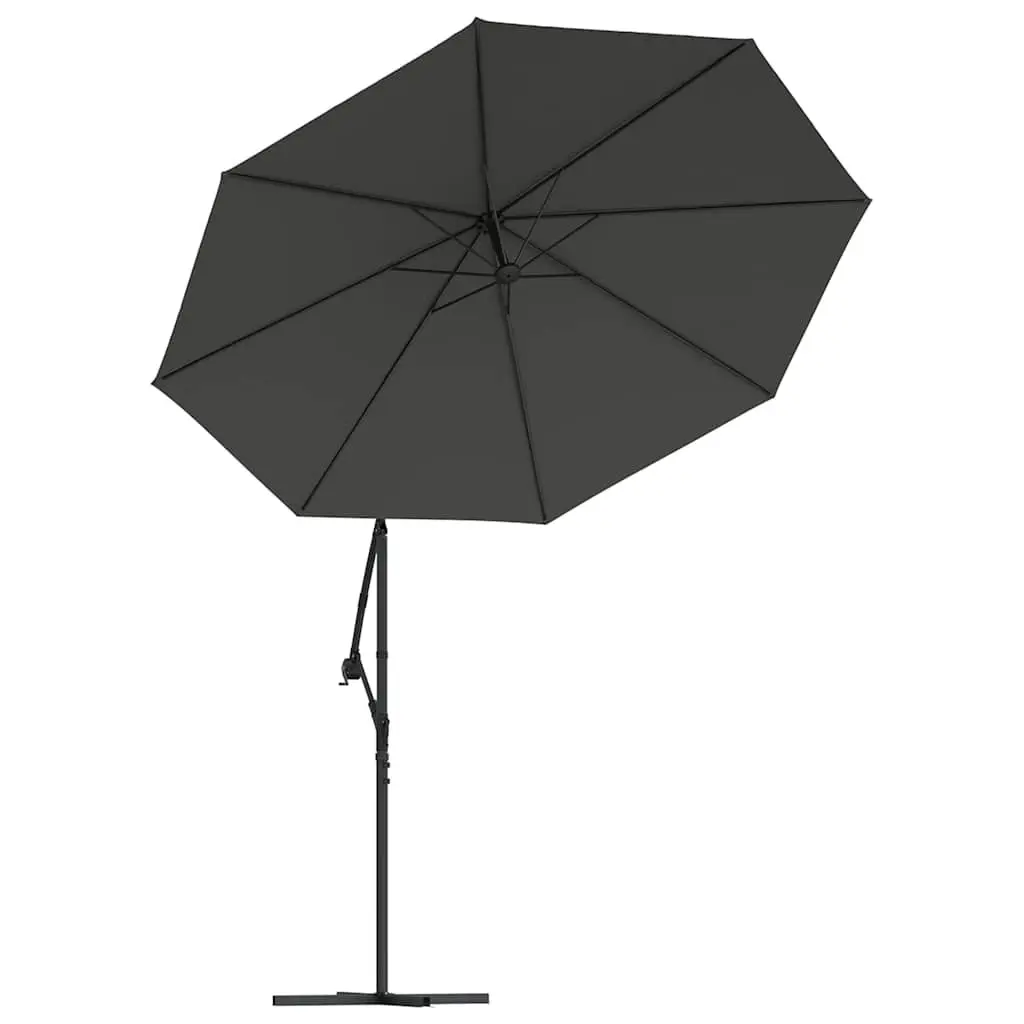 Replacement Fabric Parasol 300cm Anthracite UV Protective