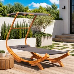 Elevate Your Outdoor Space with a Canopy Lounge Bed
