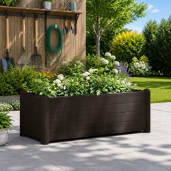 Enhance Your Space with a Stylish Raised Garden Bed Planter