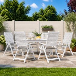Grey Oxford Fabric Chair Cushions for Outdoor Comfort