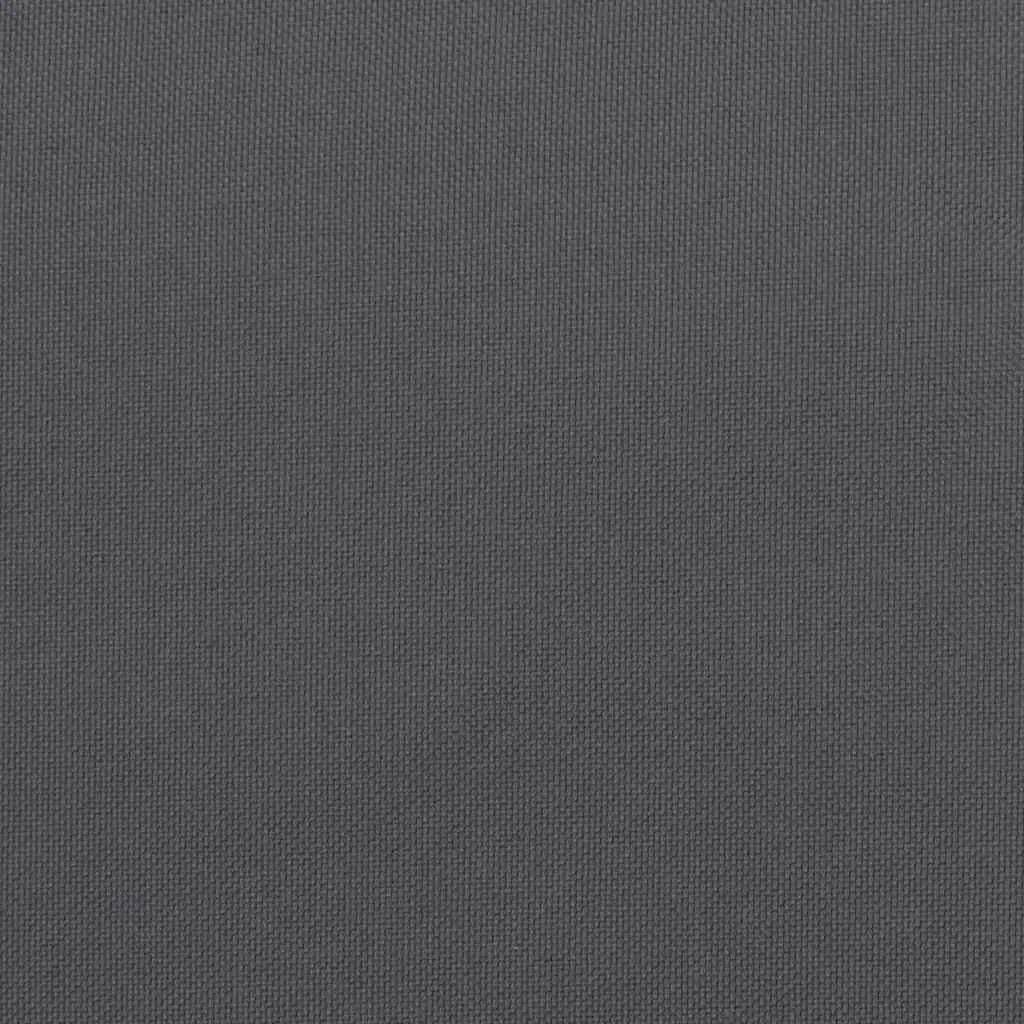 Garden Chair Cushions 100x50x3cm Anthracite Lowback Outdoor Patio Seat Pads