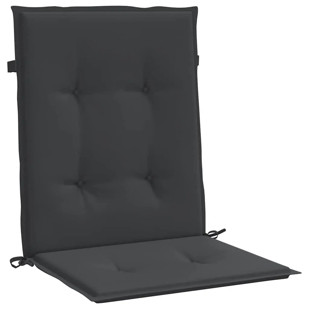 Lowback Chair Cushions 100x50x3 cm 6 Piece Water-Resistant Oxford Fabric Outdoor Patio Seat Pad