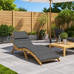 Enhance Your Outdoor Space with an Anthracite Lounger Cushion