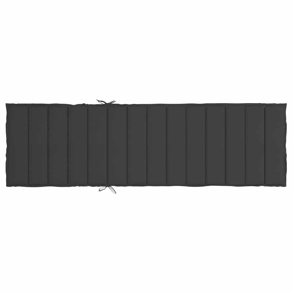Sun Lounger Cushion Outdoor Garden Patio Chair Pad Recliner Lounger Seat