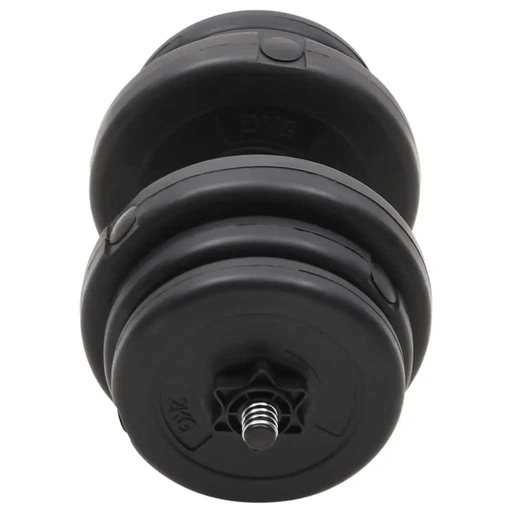 Dumbbell Set 40kg Steel Concrete Weight Training Home Gym